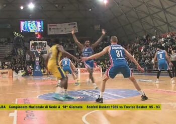 LBA Serie A Scafati vs Treviso 95-93 Coach Vitucci e Boniciolli conferenza post gara