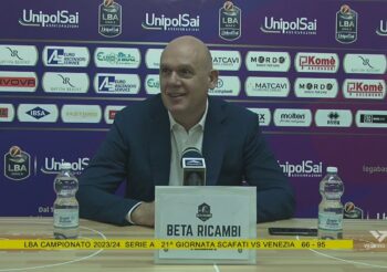 LBA Serie A Scafati vs Venezia 66-95 Coach Spahija e Boniciolli conferenza post gara