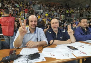 LBA Serie A Scafati vs Varese 102-90 M. Caldieri e F. Colace 1° T